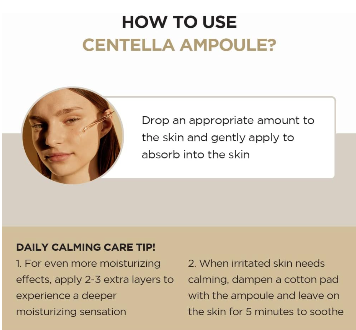 SKIN1004 Sérum facial à ampoule Centella Asiatica de Madagascar 1,01 fl.oz (30 ml) - Image 4