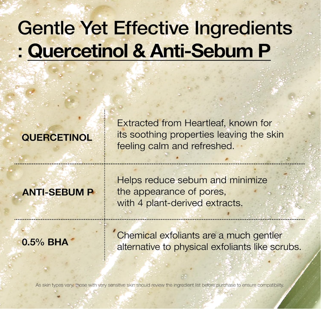 ANUA Heartleaf Quercetinol Pore Deep Cleansing Foam, Facial Cleanser, Blackhead Remover, (150ml/5.07 fl.oz.) - Image 7
