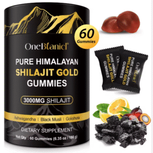 Les bonbons gélifiés à la résine de shilajit de l'Himalaya